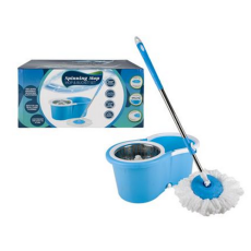 Spin Action Mop with 13 Litre Bucket Set
